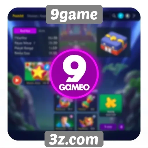 Navegação e interface do usuário do 9game